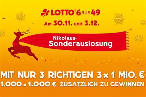 lotto nikolaus sonderauslosung 2020 2002 title=